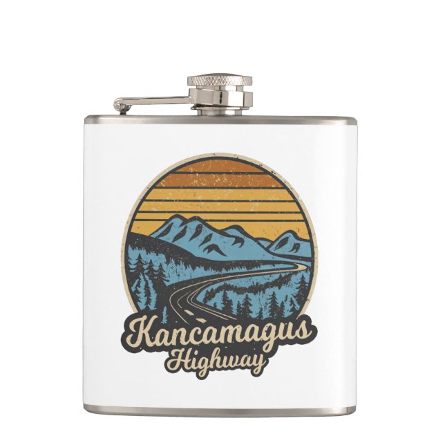 Kancamagus Highway New Hampshire Retro Fickplunta (Framsidan)