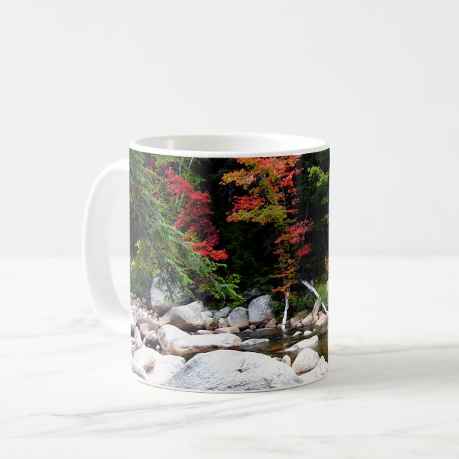 Kancamagus Highway på hösten Kaffemugg (Framsida vänster)