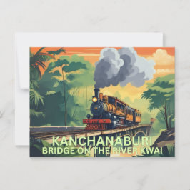 Kanchanaburi Postcard Vykort