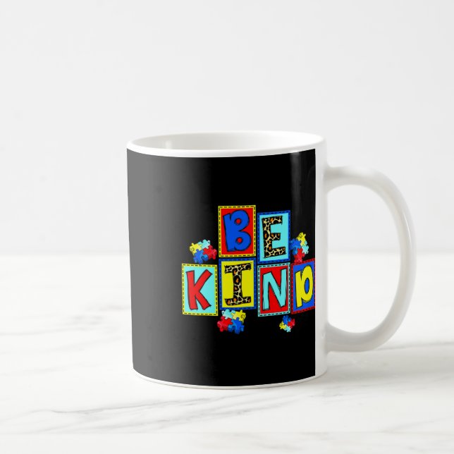 Känd autism Medvetenhet om kindness Autism Mamma T Kaffemugg (Höger)