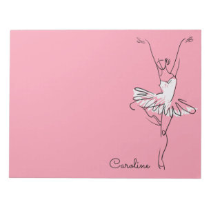 Känd Ballerinaanpassningsbar & Anteckningsblock