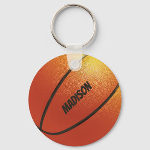 Känd basketnyckelring för anpassningsbar nyckelring