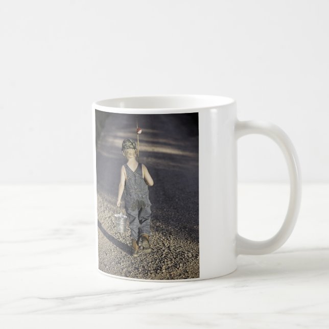 Känd borta fiskemugg för personlig kaffemugg (Höger)