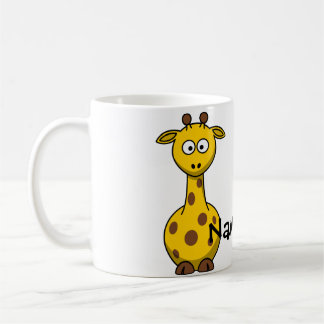 Känd giraff kaffemugg