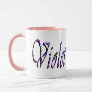 Känd logotyp för Violet, Mugg