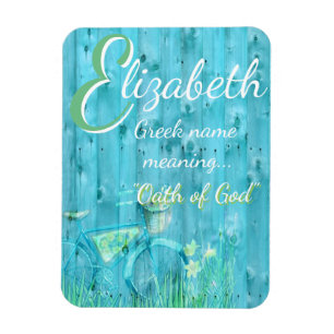 Känd menande magnet: Elizabeth ed av guden Magnet