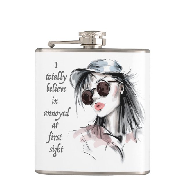 Känd vid första anblicken fickplunta (Framsidan)