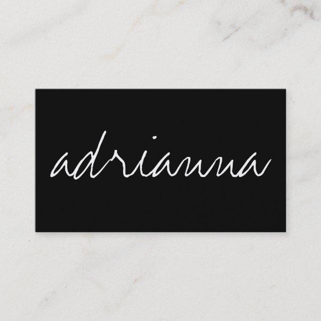 Känd visitkort för 311 anpassningsbar (Framsida)