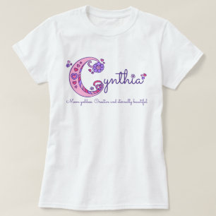 Kända Cynthia flickor & menande c-monogramskjorta T Shirt