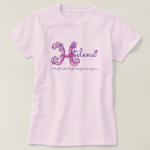 Kända Helena flickor & menande H-monogramskjorta T Shirt