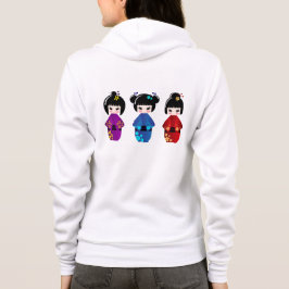 Kända kvinna för gulliga japanska kokeshidockor tee shirt