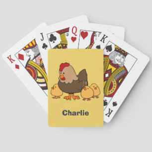 Kända leka kort för hönaillustrationanpassningsbar casinokort