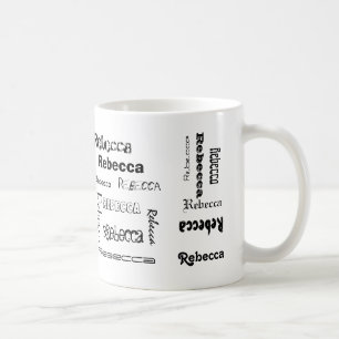 Kända specifika Rebecca Kaffemugg