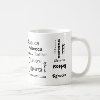 Kända specifika Rebecca Kaffemugg
