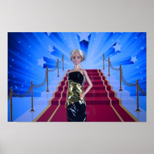 Kända stjärnor och kändisar poster