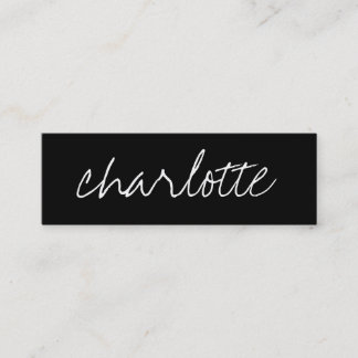 Kända visitkortar mini visitkort