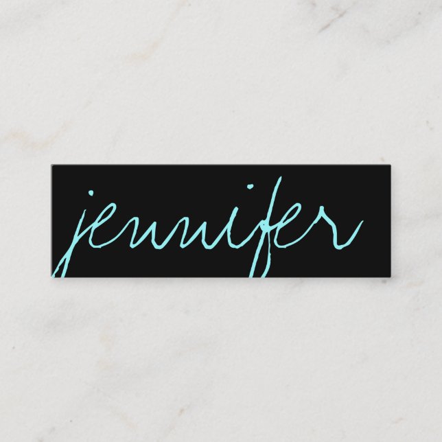 Kända visitkortar mini visitkort (Framsida)