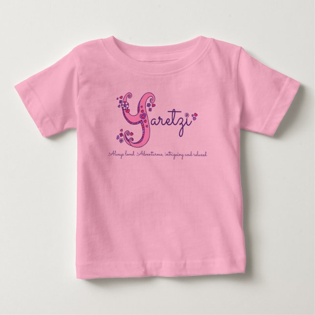 Kända Yaretzi flickor & menande y-monogramskjorta T Shirt (Framsida)