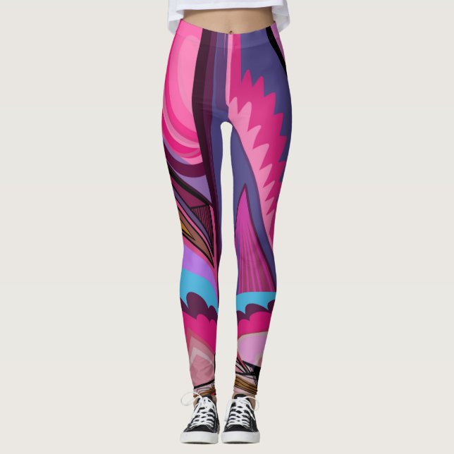 Kandabockar  leggings (Framsida)