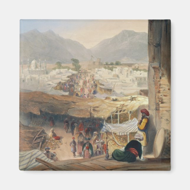 Kandahar, dess huvudstad Bazaar och Citadel Magnet (Framsidan)