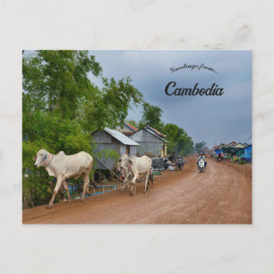 Kandal provinsen Kambodja Vykort