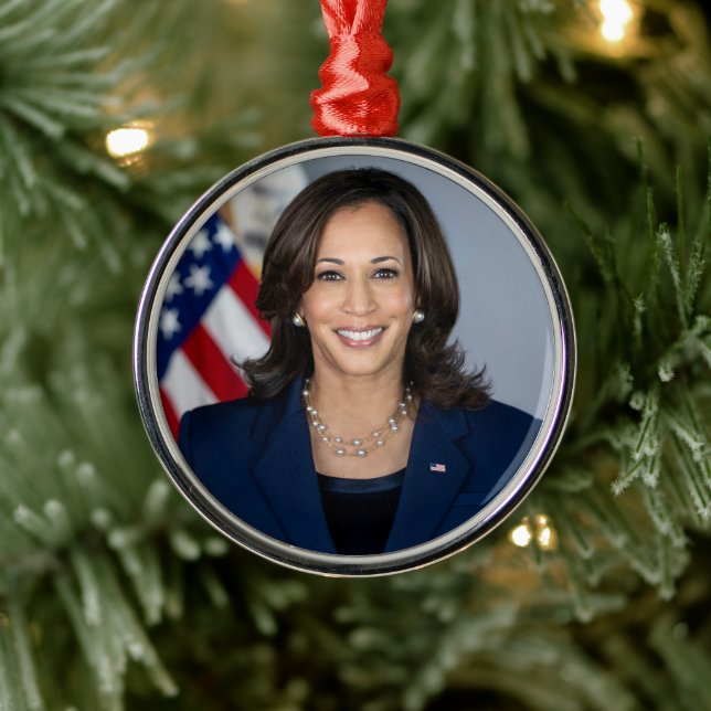 Kandate Kamala Harris US 2024 Julgransprydnad Metall (Träd)