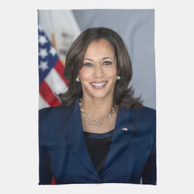 Kandate Kamala Harris US 2024 Kökshandduk (Vertikal)