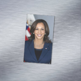 Kandate Kamala Harris US 2024 Magnetiska Visitkort