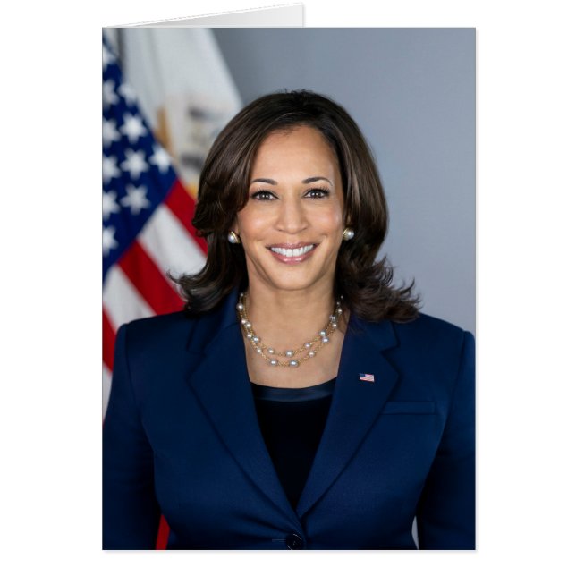 Kandate Kamala Harris US 2024 OBS Kort (Framsidan)
