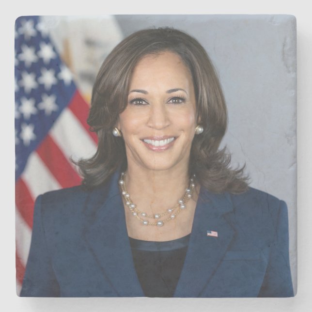 Kandate Kamala Harris US 2024 Stenunderlägg (Framsidan)