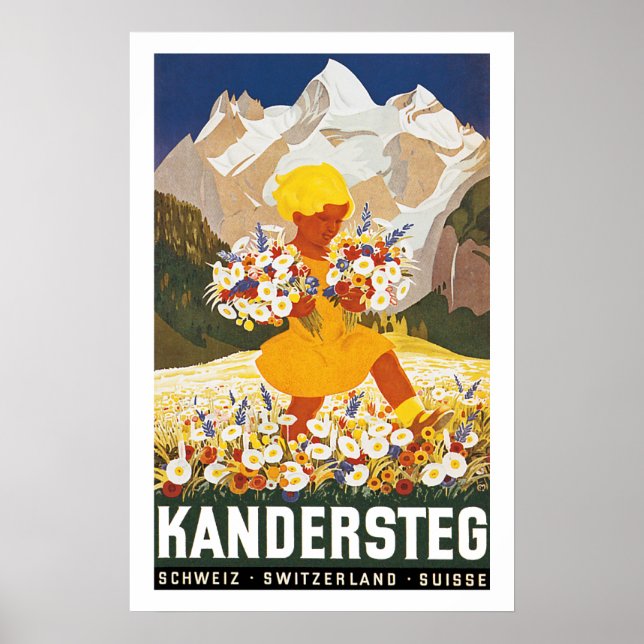 Kandersteg Poster (Framsidan)