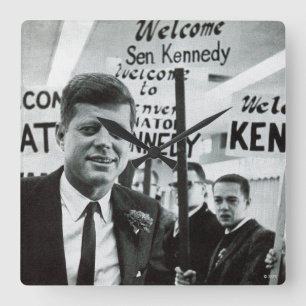 Kandidat Kennedy Fyrkantig Klocka