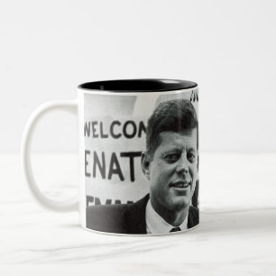 Kandidat Kennedy Två-Tonad Mugg