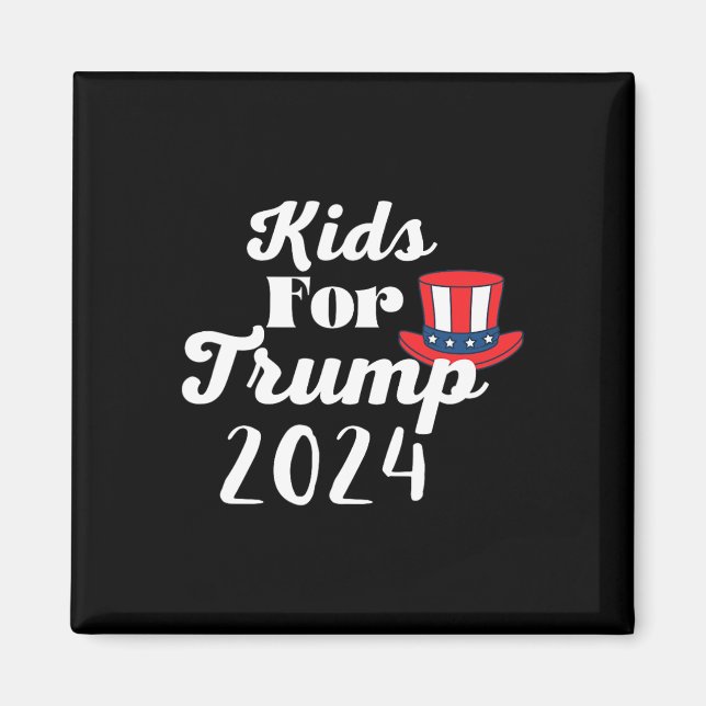 Kandidater för trumval 2024 1 magnet (Framsidan)