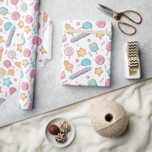 Kandidater och Ice Cream jul Presentpapper