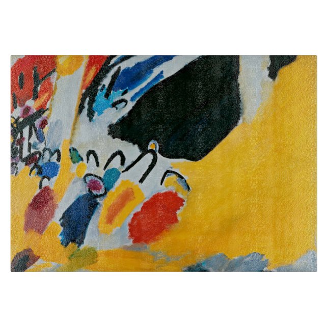 Kandinski Impression III Konsert Abstrakt Målning (Framsidan)