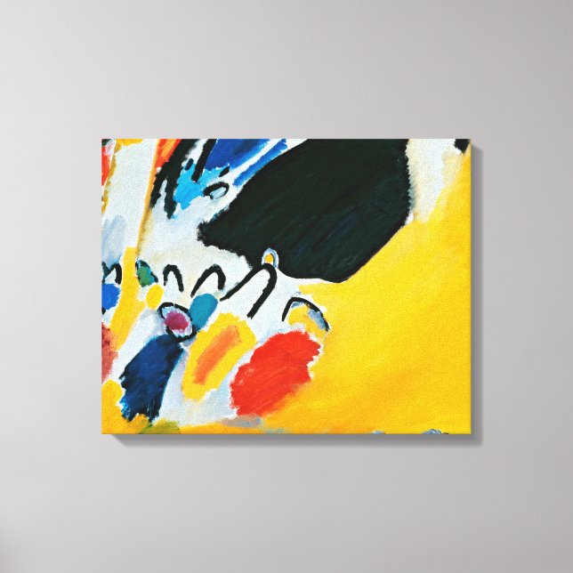 Kandinski Impression III Konsert Abstrakt Painting Canvastryck (Framsida)