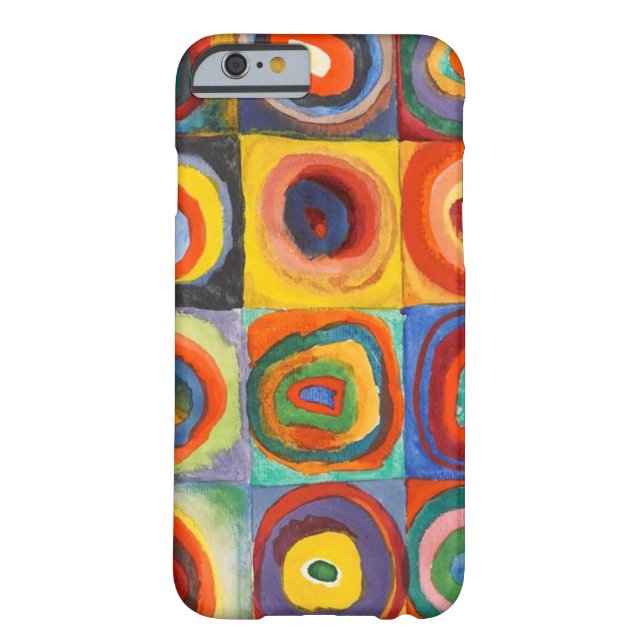 Kandinskij med koncentriska cirklar (Baksidan)