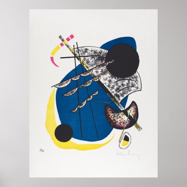 Kandinskijs Kleine Welten II Poster (Framsidan)