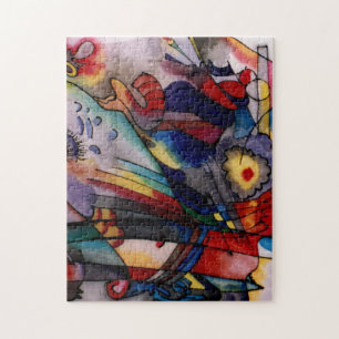 Kandinsky 1913 Abstrakt Art Painting Pussel