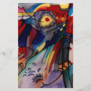 Kandinsky 1913 Abstrakt Målning Brevpapper