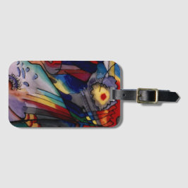 Kandinsky 1913 Abstrakt Painting Bagagebricka