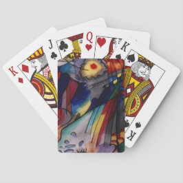 Kandinsky 1913 Abstrakt Painting Casinokort