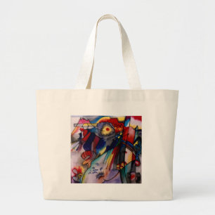 Kandinsky 1913 Abstrakt Painting Jumbo Tygkasse