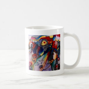 Kandinsky 1913 Abstrakt Painting Kaffemugg