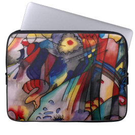 Kandinsky 1913 Abstrakt Painting Laptop Fodral