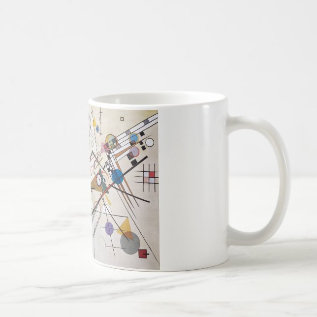 Kandinsky 1923/disposition viii/pixdezines kaffemugg (Höger)