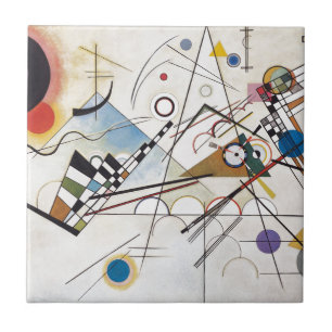 Kandinsky 1923/disposition viii/pixdezines kakelplatta