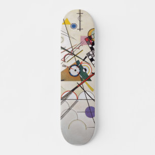 Kandinsky 1923 disposition viii/pixdezines skateboard bräda 21,5 cm