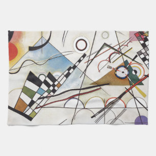 Kandinsky 1923/komposition viii/pixdezines kökshandduk
